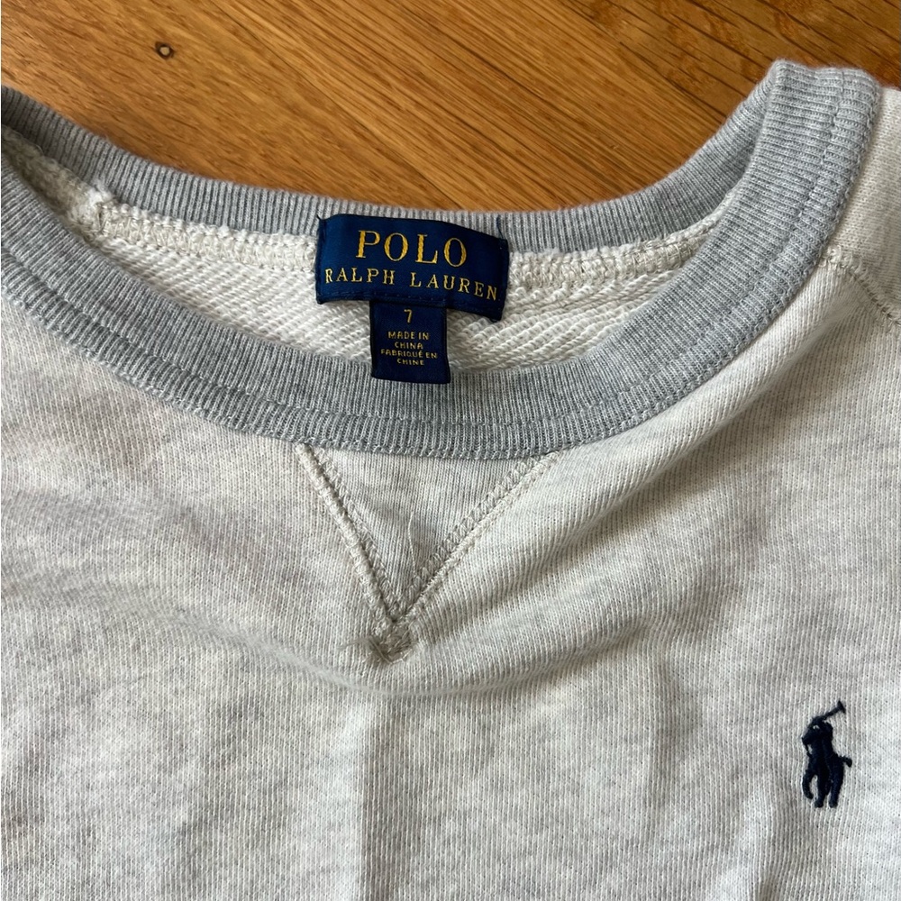 Polo by Ralph Lauren Gray boys Sweater